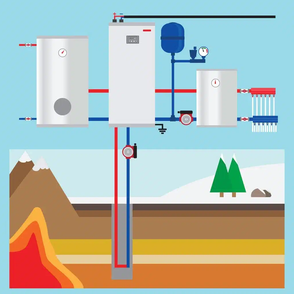 Geothermal Heat Pumps System