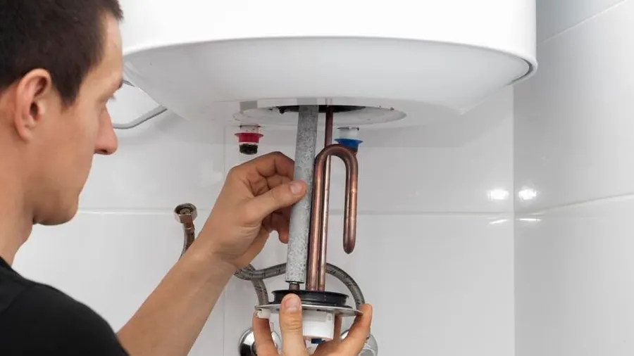 Inspect the Anode Rod of water heater