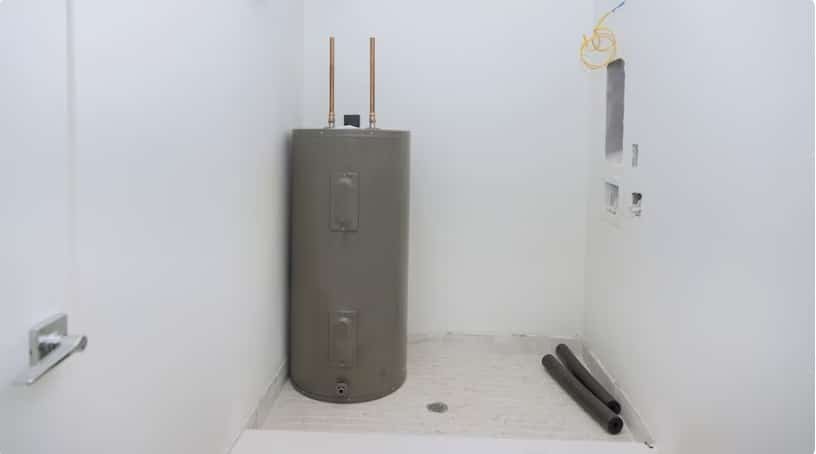 Place the New Water Heater