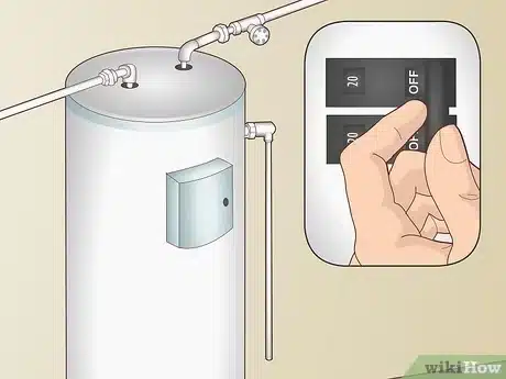 Turn Off the Power of water heater