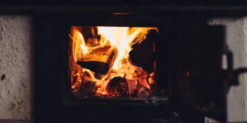 Wood Burning in Pellete Stove