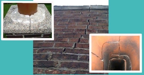 Check chimney Cracks and Leaks